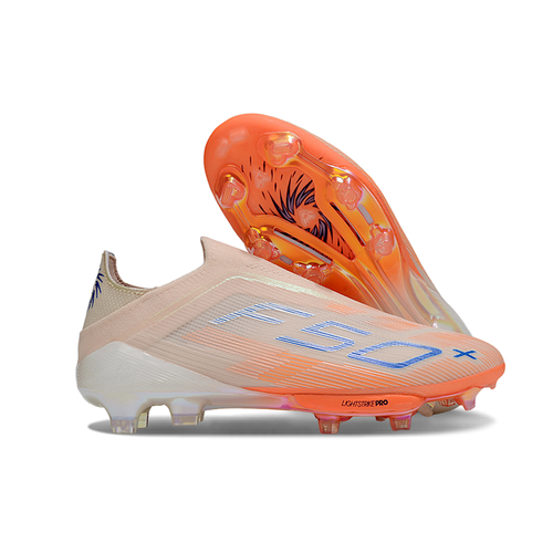 F50 Laceless Elite FG – Coral Blaze