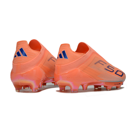 F50 Laceless Elite FG – Coral Blaze