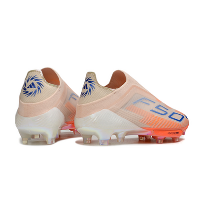 F50 Laceless Elite FG – Coral Blaze