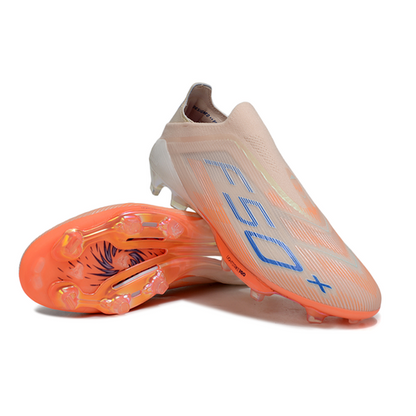 F50 Laceless Elite FG – Coral Blaze